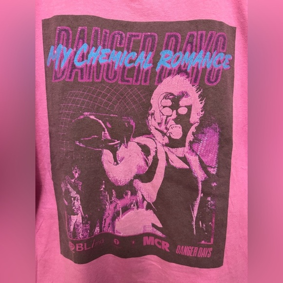 My Chemical Romance Danger Days Draculoid Band T Size XL - Picture 4 of 4